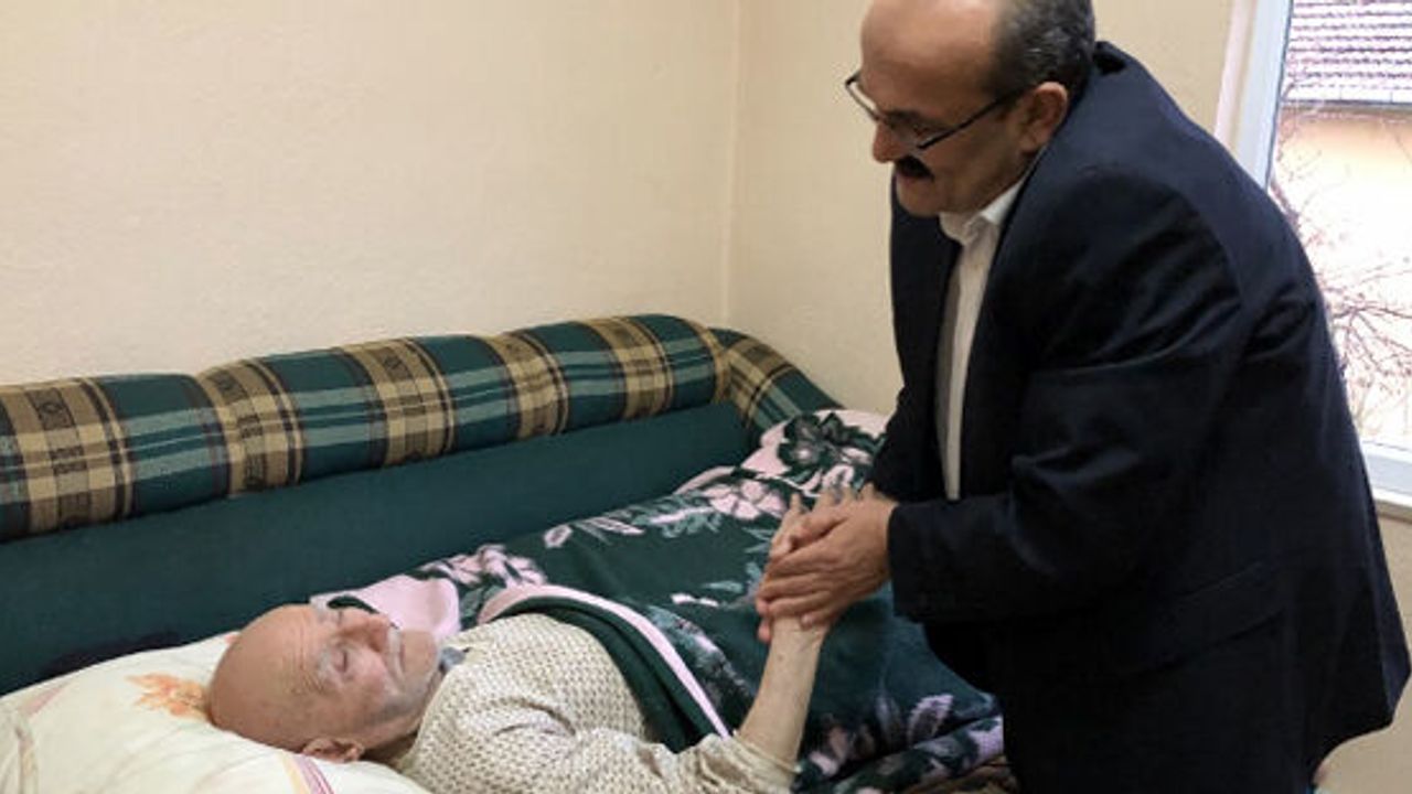 Başkan Şen'den yaşlı ve hastalara ziyaret