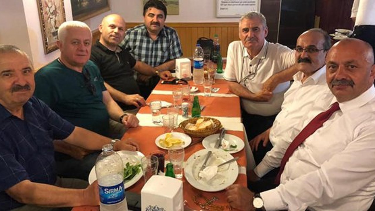 Çorumlu işadamına misafir oldular