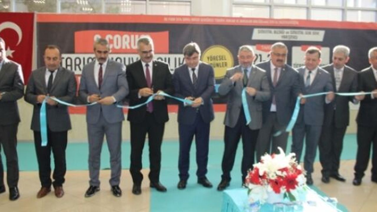 8.Çorum Tarım ve Hayvancılık ve Gıda Fuarı açıldı