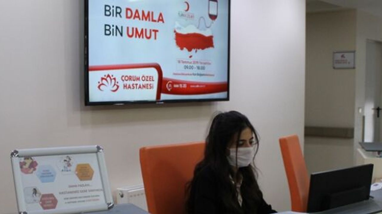 Çorum Özel Hastanesi Lösemili Çocukları Unutmadı
