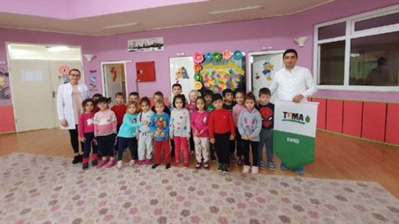 125. Yıl Anaokulu'nda TEMA eğitimi