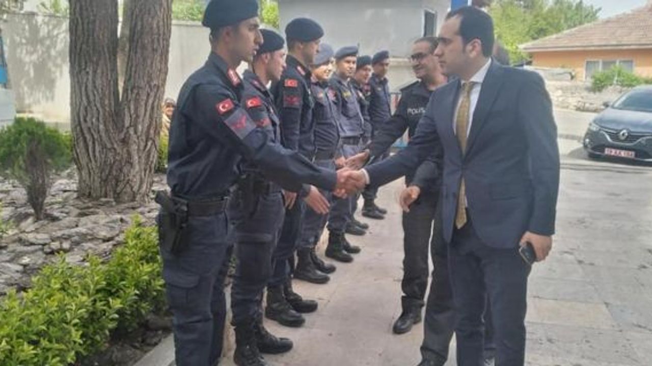 Protokolden emniyet ve jandarma ziyareti