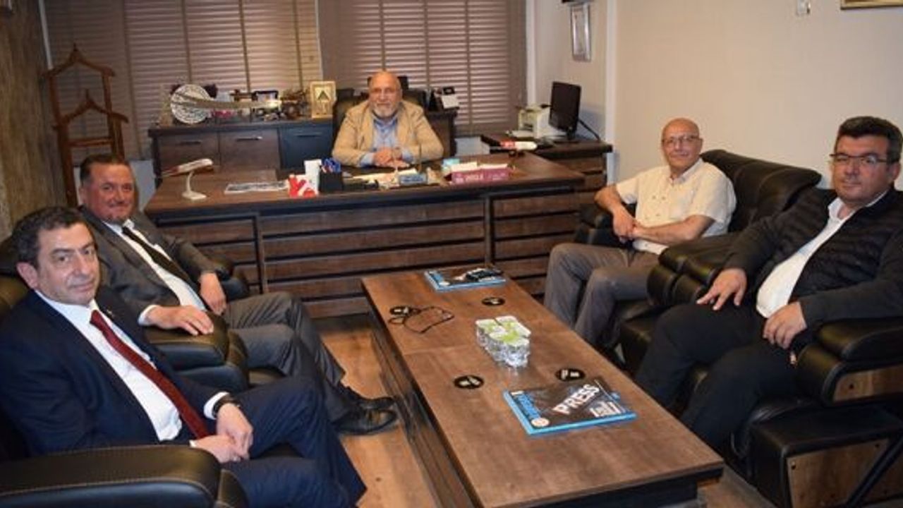 Kargı Belediye Başkanı Hamit Dereli’den Hacı Odabaş’a ziyaret