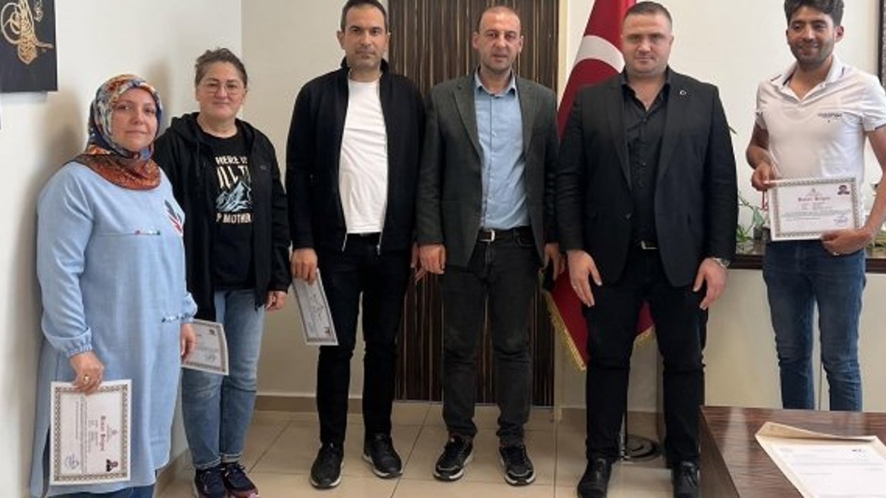 Kargı Ahmet Hamdi Akpınar İlçe Devlet Hastanesi personellerine başarı belgesi