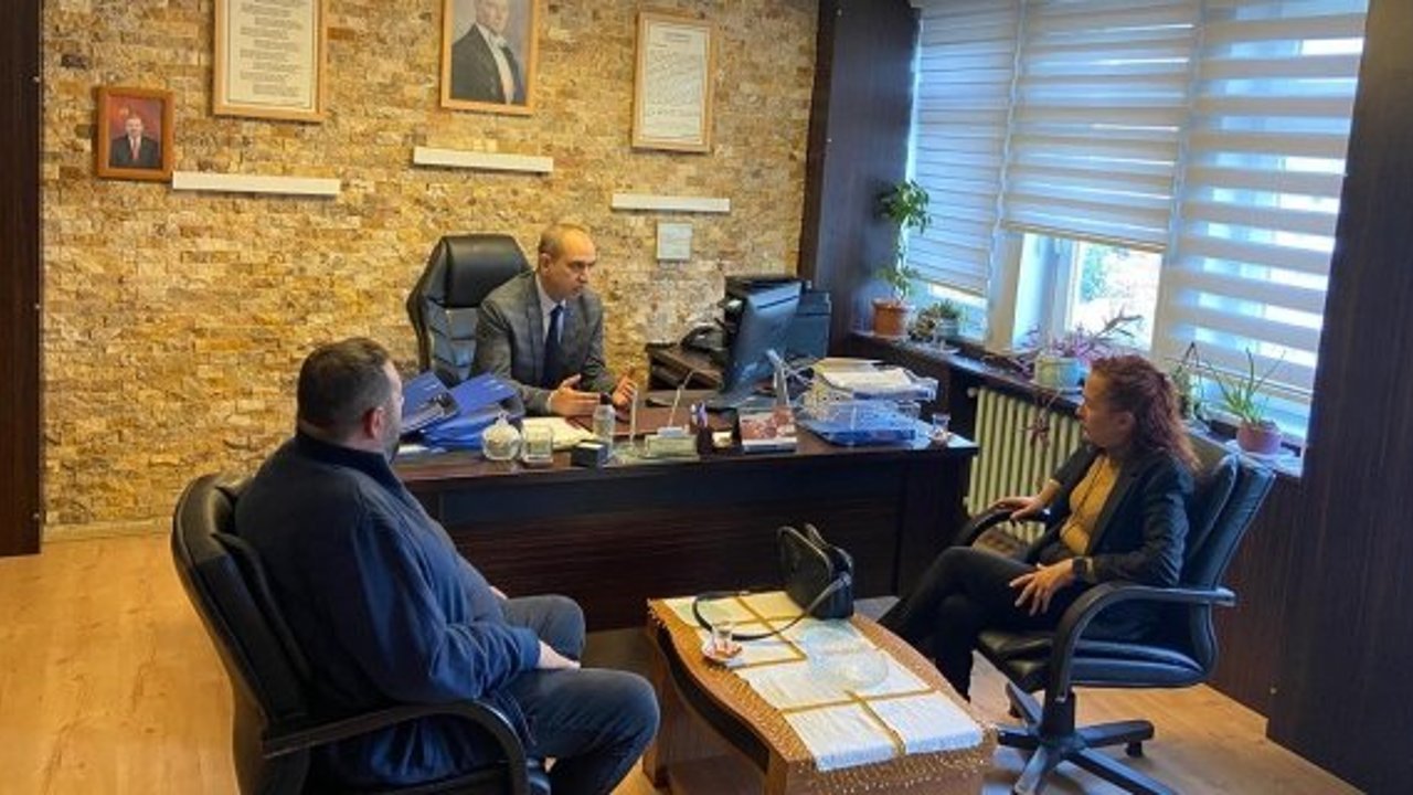 AK Parti Kargı İlçe yönetiminden kurumlara ziyaret