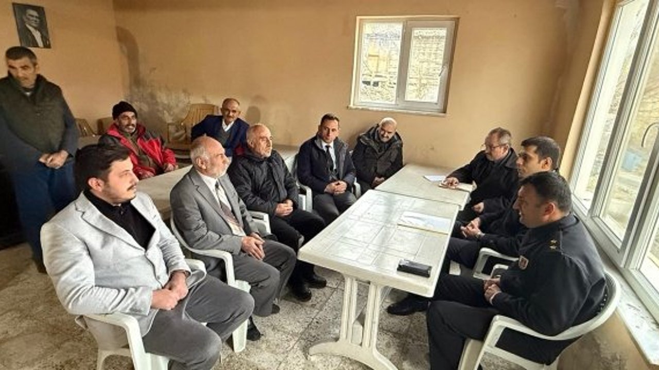 Kaymakam Akman köy ziyaretlerinde bulundu: Vatandaşlarla sorunlar istişare edildi