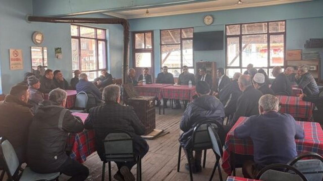 Kaymakam Oğuzhan Akman Hacıhamza Köyü’nü ziyaret etti