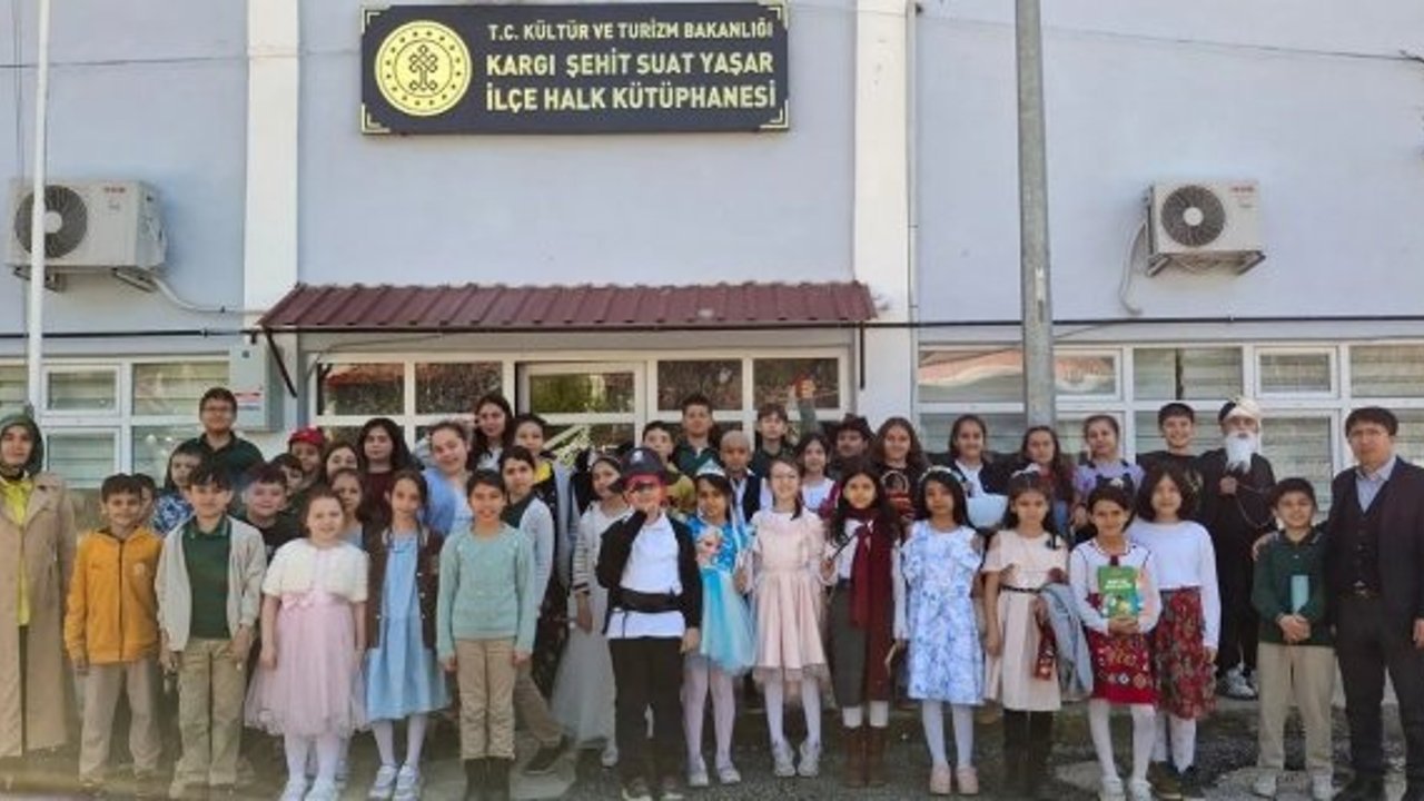 Kargı, okuma oranıyla Türkiye’ye örnek oluyor