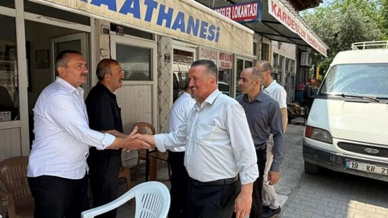Kargı Belediye Başkanı Dereli’den esnaf ziyaretleri