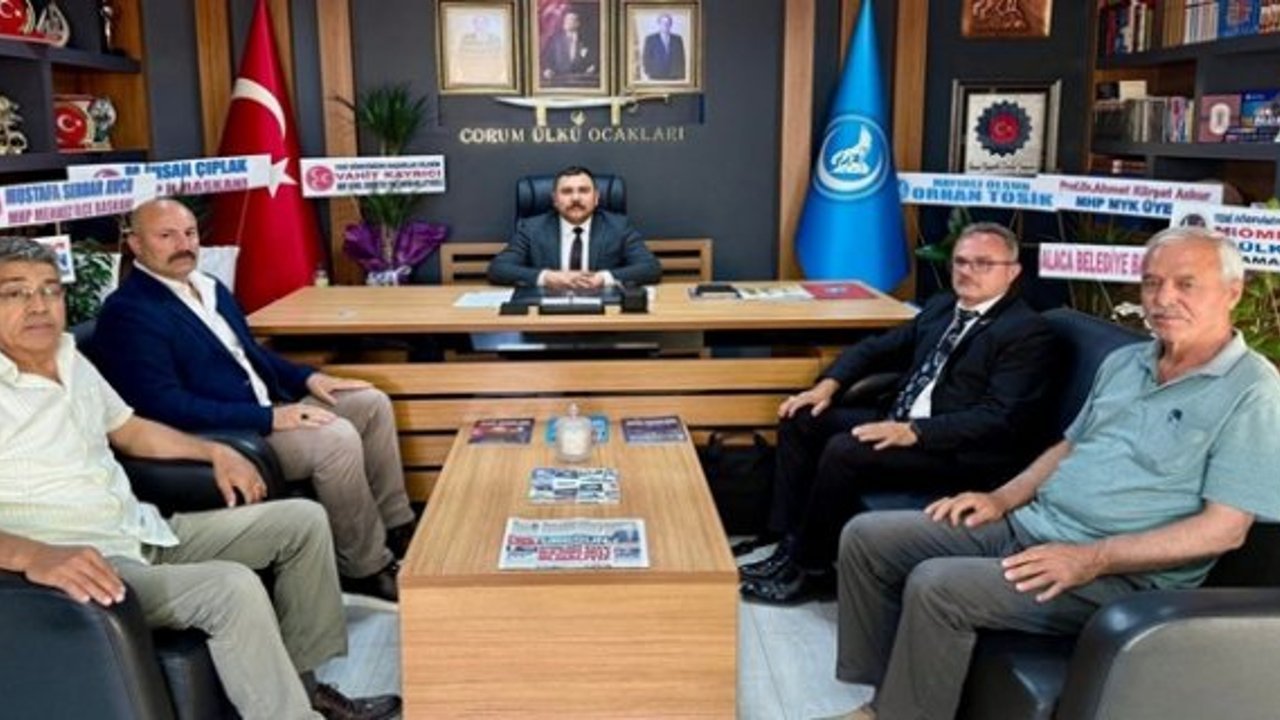 Kargı Ülkü Ocakları’ndan Abdullah Dalyan’a ‘hayırlı olsun’ ziyareti