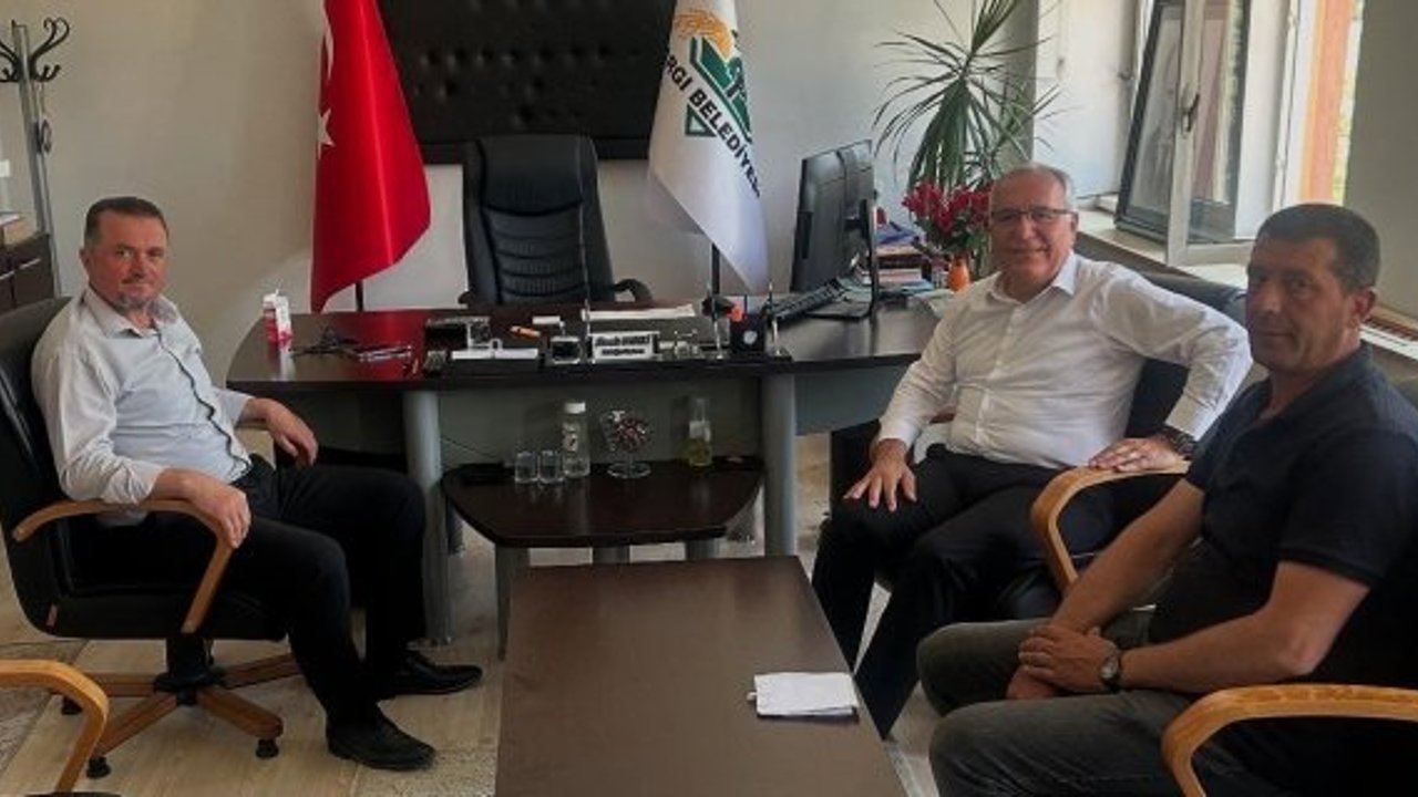 Mehmet Şen’den Başkan Dereli’ye nezaket ziyareti