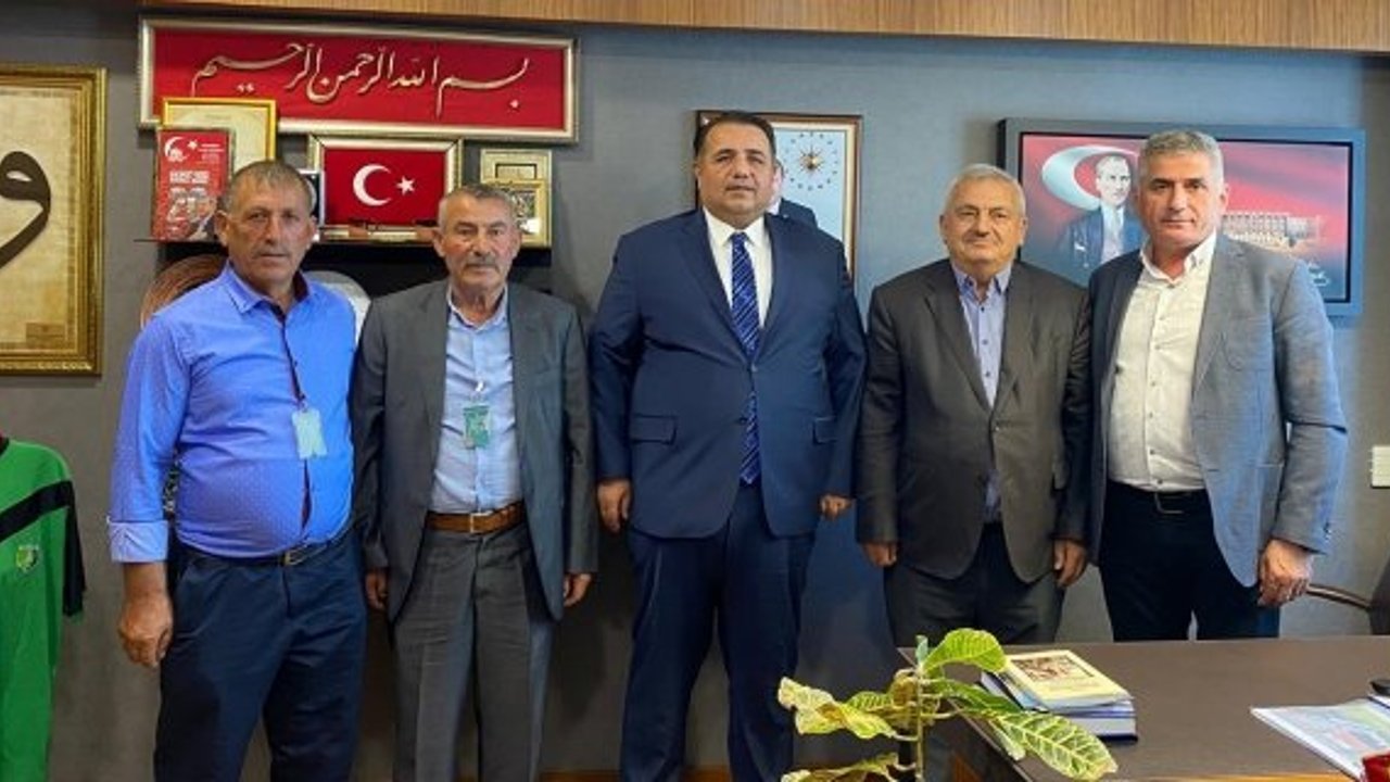 Kargılı muhtarlardan Oğuzhan Kaya’ya teşekkür ziyareti