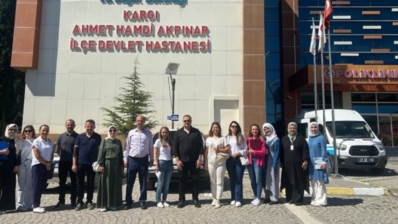 Çorum'da hasta memnuniyeti için harekete geçildi: Kargı'da da inceleme yapıldı