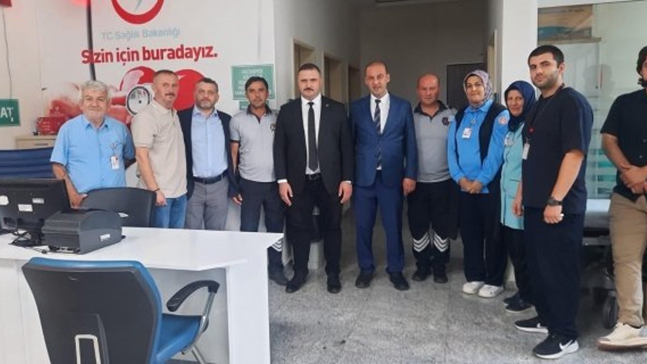 Çorum İl Sağlık Müdürü Prof. Dr. Sinan Zehir Kargı’da sağlık tesislerini inceledi