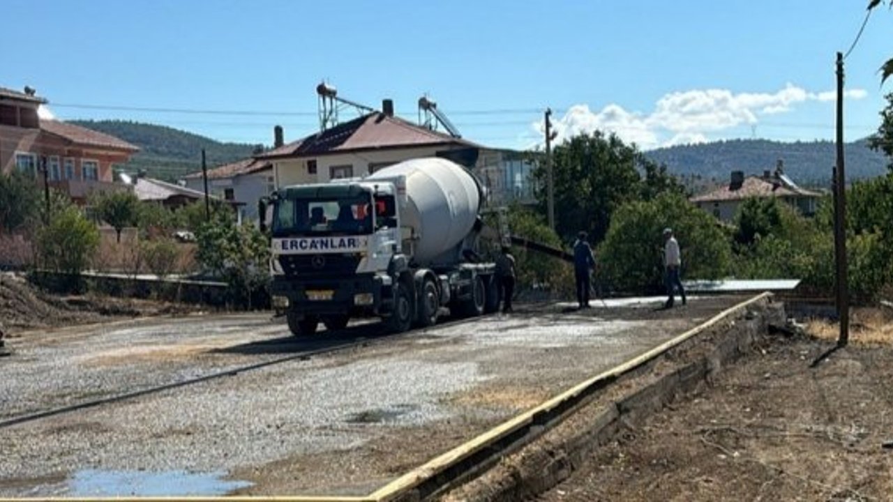 Kargı Belediyesi gençler için Voleybol ve Basketbol sahası inşaa ediyor