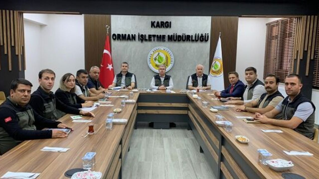 Kargı Orman Müdürlüğünde değerlendirme toplantısı