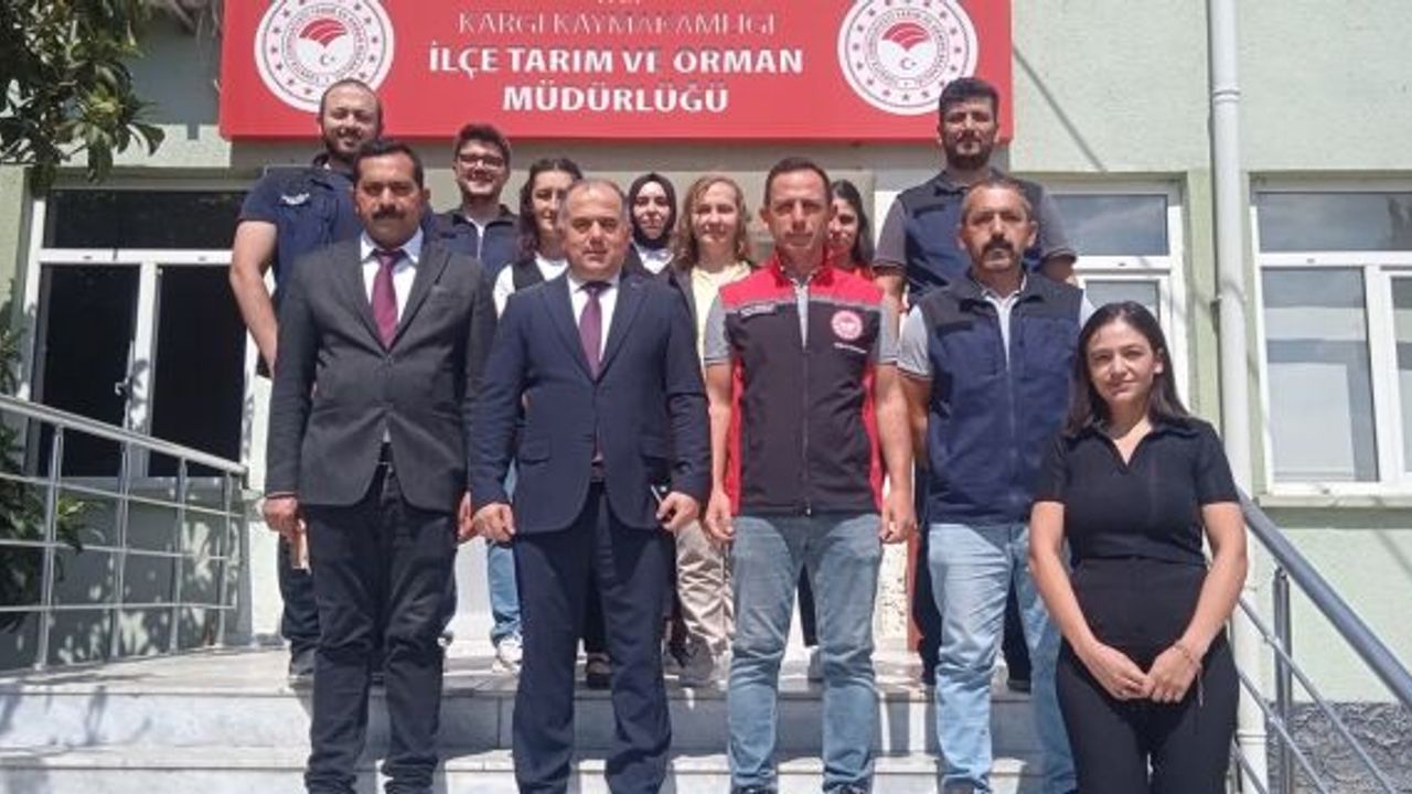 Tarım İl Müdürü Hasan Taş’tan Kargı’ya ziyaret: Projeler değerlendirildi