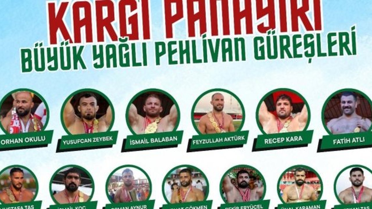 Kargı’da güreş şöleni yaşanacak: 600 pehlivan er meydanına çıkacak