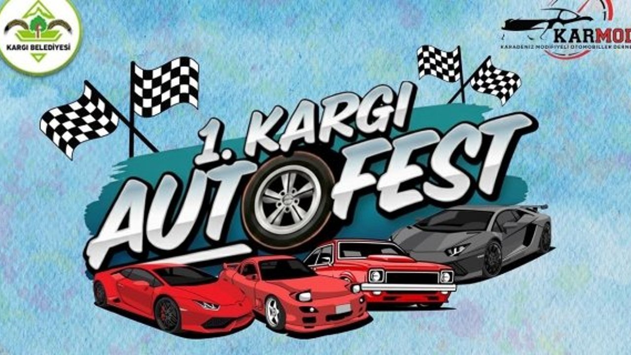 Kargı’da ilk kez: Otomobil tutkunları 1. Autofest’te buluşuyor