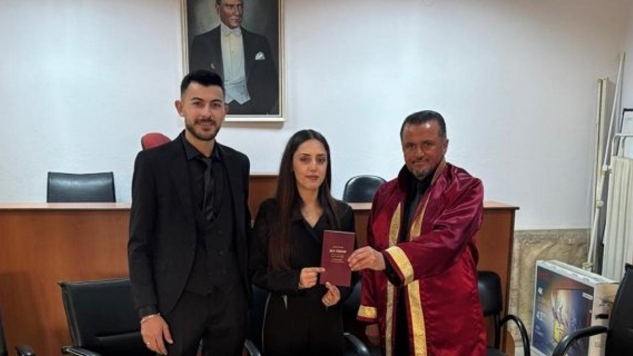 Kargı Belediye Başkanı Hamit Dereli, Yaka çiftinin nikahını kıydı