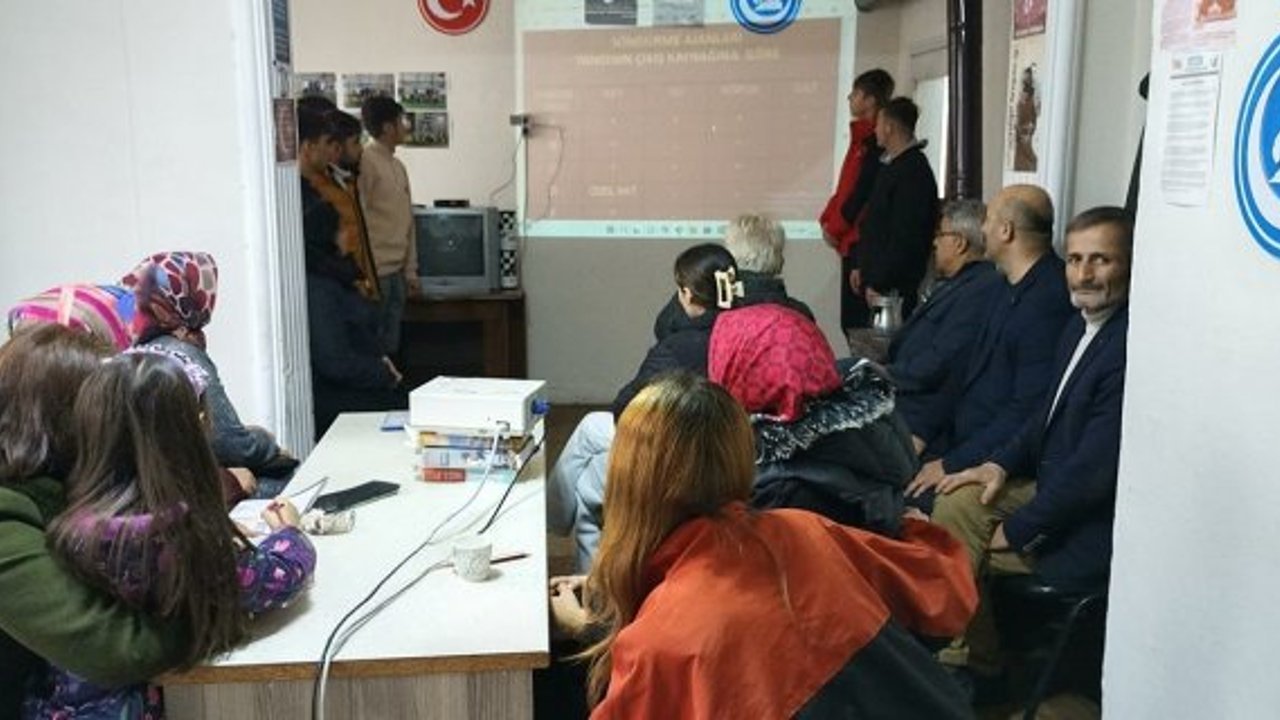 Kargı Ülkü Ocakları’ndan ‘Yangınla Mücadele’ eğitimi