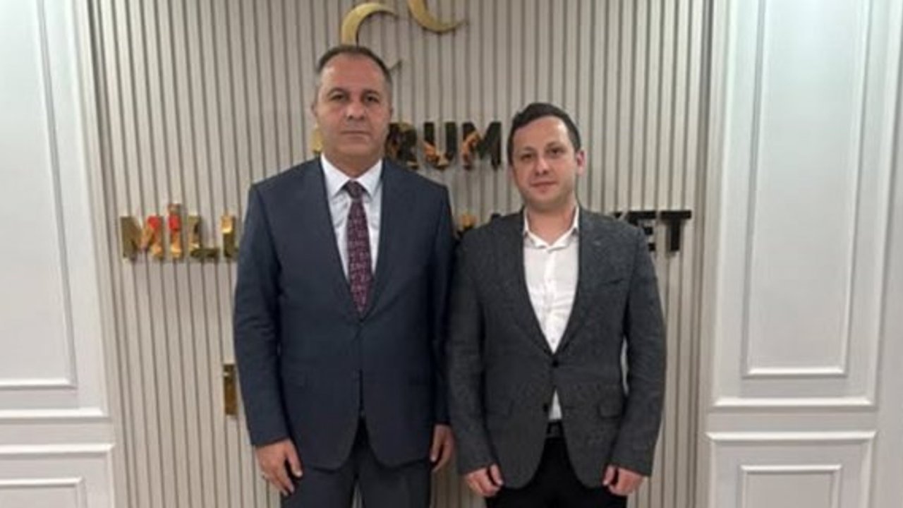 MHP İlçe Başkanı Çağlar'dan İl Başkanı Mehmet İhsan Çıplak'a ziyaret