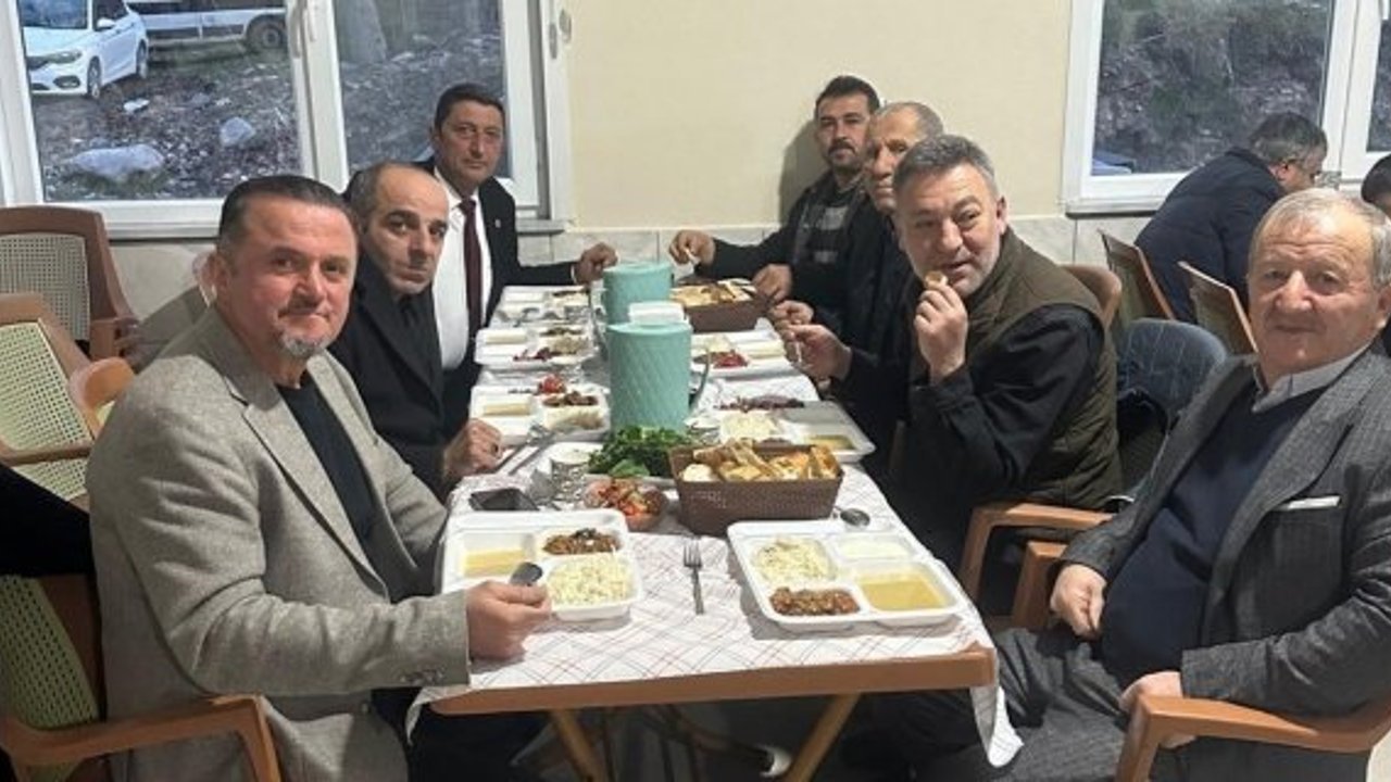 Başkan Dereli, İnceçay Köyü’nde düzenlenen iftara katıldı