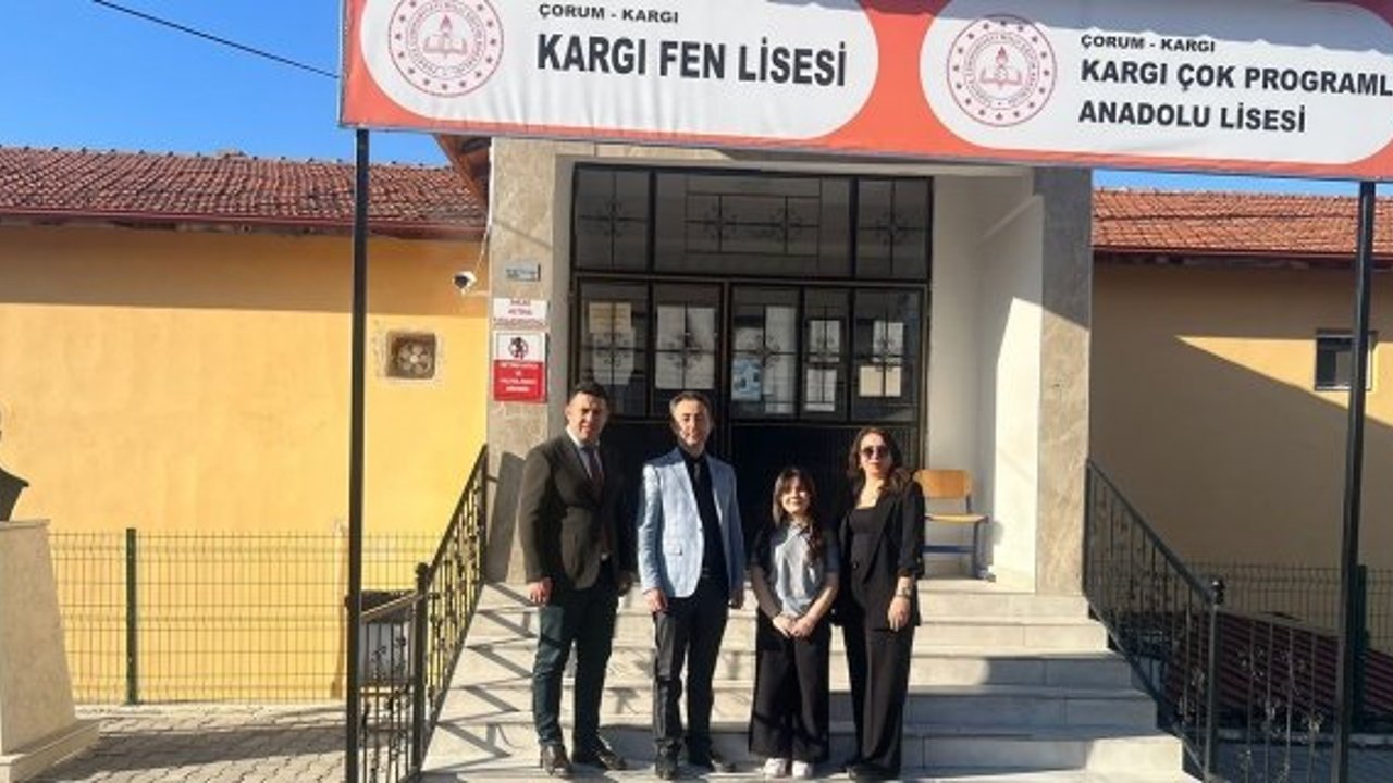 Kargı Fen Lisesi öğrencisi slogan yarışmasında birinci oldu