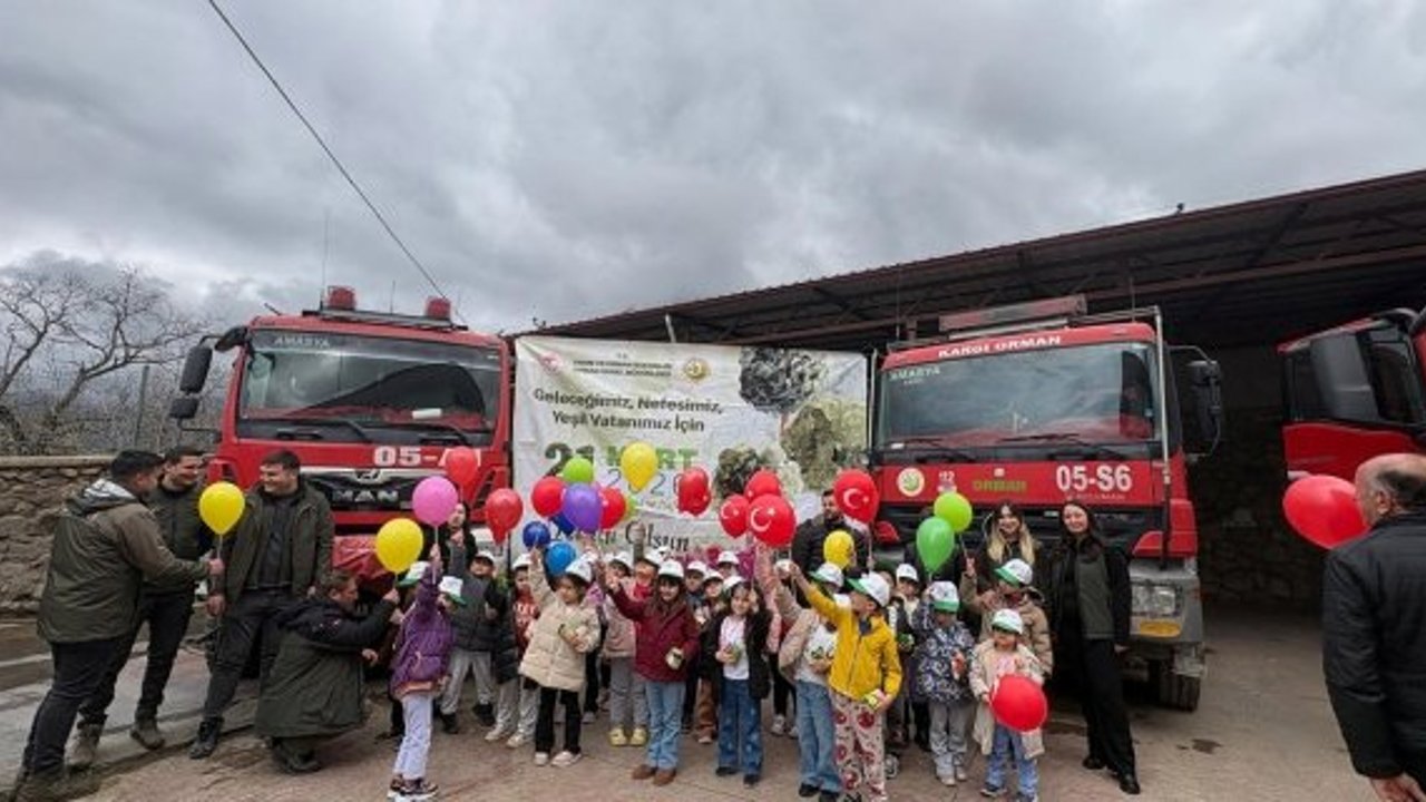 Kargı’da miniklere ormancılık eğitimi: Arazözle tanıştılar