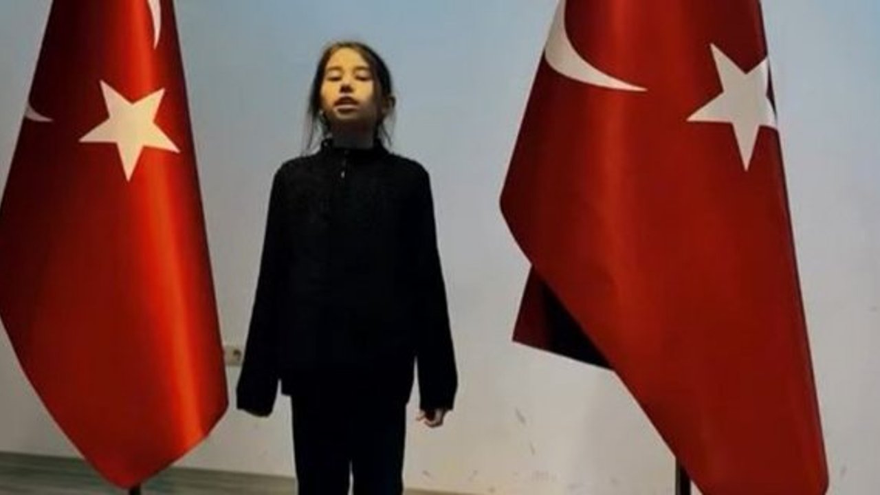 Kargı’da öğrenciler İstiklal Marşı’nı güzel okumak için yarıştı