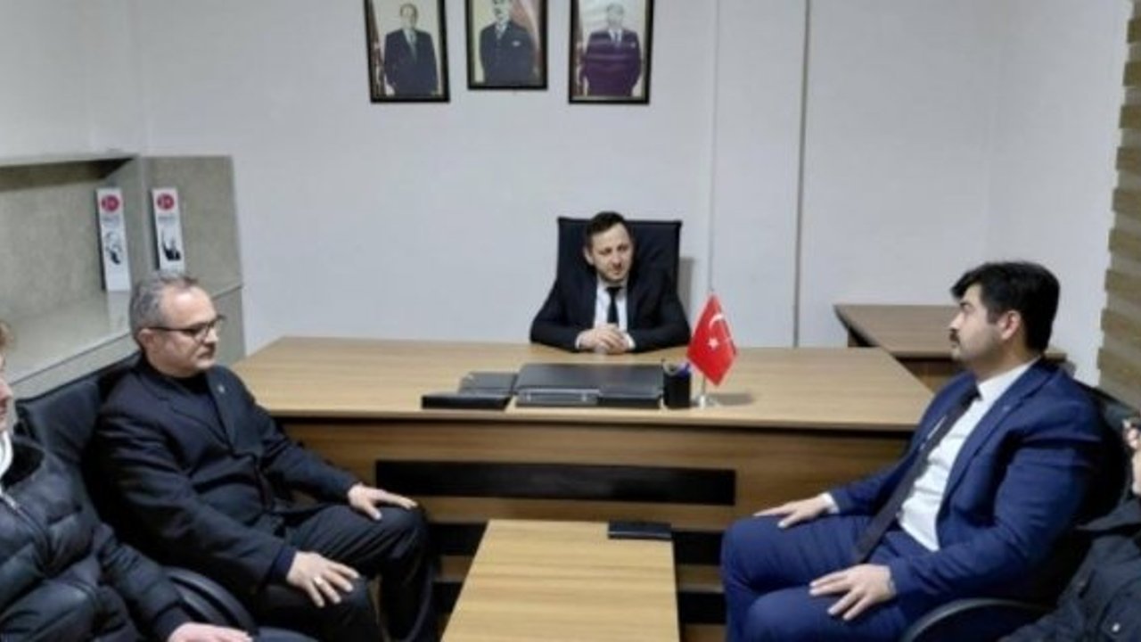 Osmancık Ülkü Ocaklarından Çağlar'a hayırlı olsun ziyareti