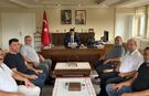 Mahalle muhtarlarından Kaymakam Kayış’a ziyaret