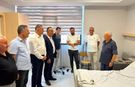 Mehmet Helvacı’ya geçmiş olsun ziyareti