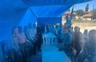 Akkaya Köyü’nde düzenlenen mevlit programına katıldılar