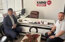 Kaymakam Kayış’tan Kargı Gazetesi’ne 11. kuruluş yılı ziyareti