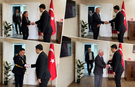 Kaymakam Kayış, Cumhuriyet Bayramı tebriklerini kabul etti
