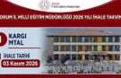 Kargı’ya 12 derslikli yeni lise! İhale tarihi belli oldu
