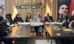 Ahlatcı ve Alar Kargı’da kadın kolları teşkilatıyla buluştu