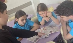 Yazıyor, yazıyor ‘23 Nisan’ ruhunu yazıyor