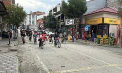 Kargı’da öğrenciler 23 Nisan için pedal çevirdi