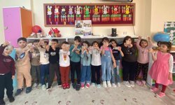 Miniklere hijyen bilinci: “mikrop deneyi” ile eğlenerek öğrendiler