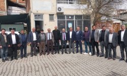 ÇESOB Başkanı Recep Gür’den Orhan Camcı'ya ziyaret