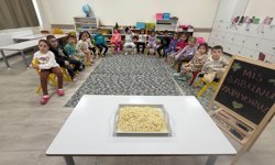Kargı’da minikler sabun yaptı hem öğrendi hem eğlendi