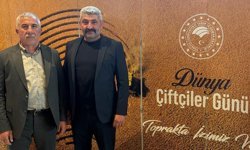 Kargılı çiftçiler Beştepe’de Erdoğan’la buluştu