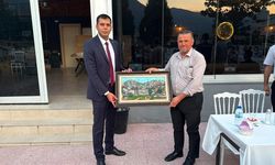Kaymakam Akman onuruna veda yemeği düzenlendi