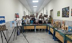 Cumhuriyet YBO’da yılsonu resim sergisi