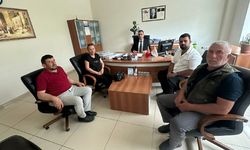 AK Parti'den yeni müdüre hayırlı olsun ziyareti