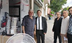 Ahmet Çağlar’dan esnaf ziyaretleri