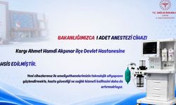 Kargı İlçe Hastanesine yeni anestezi cihazı