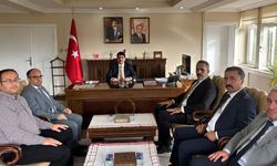 Türk Eğitim-Sen heyetinden  Kaymakam Kayış’a ziyaret